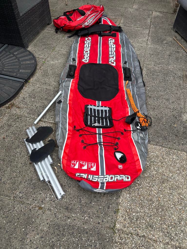 Opblaasbare Cruiseboard kajak, Ophalen, Gebruikt, 1-persoons