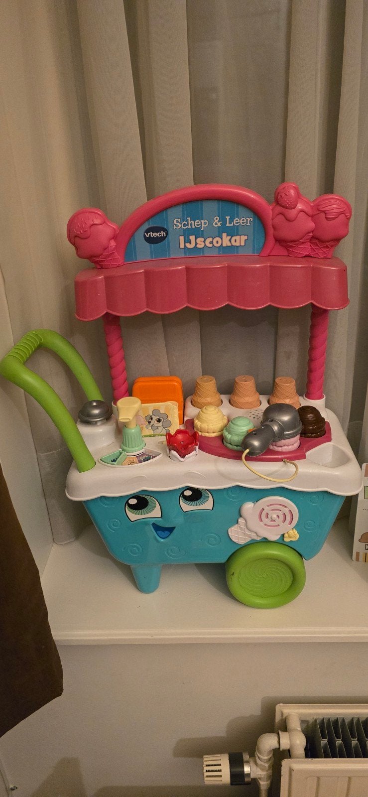 VTech Schep & Leer IJscokar - Compleet, Ophalen, Zo goed als nieuw, Jongen of Meisje