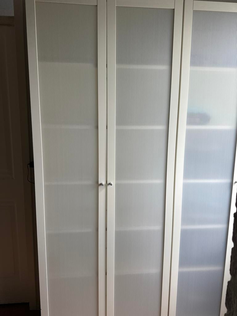Billy kast 80x30x201 cm met deuren, Ophalen, Gebruikt, 200 cm of meer, 50 tot 100 cm
