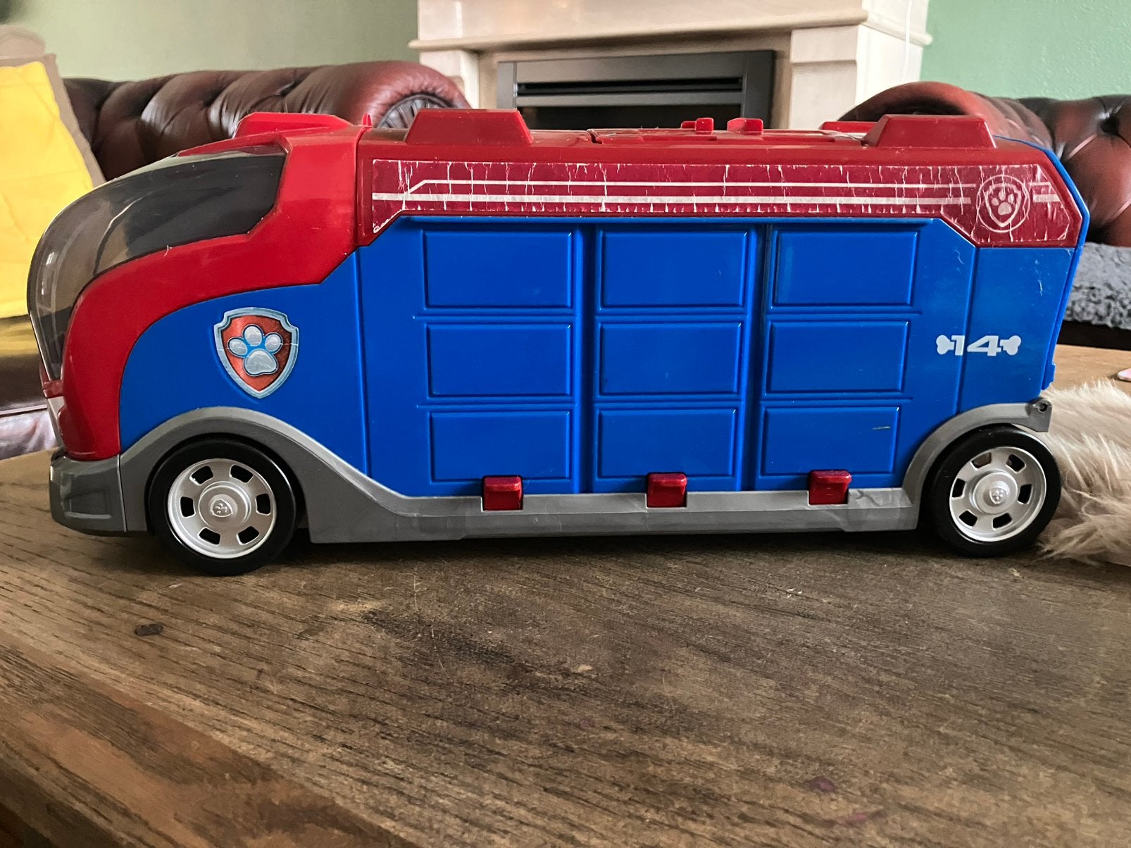 Paw Patrol  bus met geluid, Kinderen en Baby's, Speelgoed | Speelgoedvoertuigen, Ophalen of Verzenden, Gebruikt