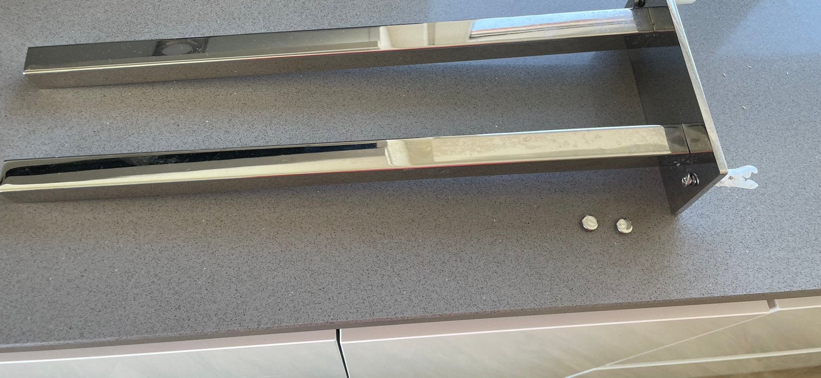 Handdoekenrekje 40 cm rvs sagitarius one, Ophalen, Zo goed als nieuw