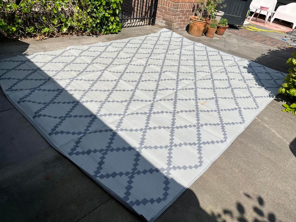Buitenkleed voortentttapijt 340x250, Caravans en Kamperen, Kampeeraccessoires, Ophalen, Zo goed als nieuw