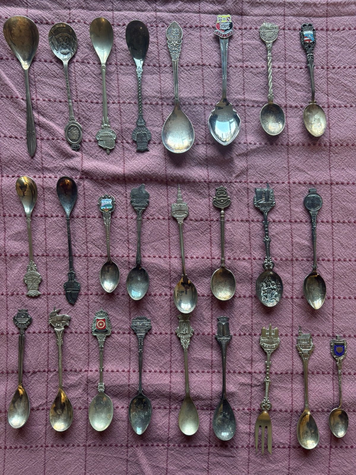 Oude antieke lepeltjes, Ophalen of Verzenden