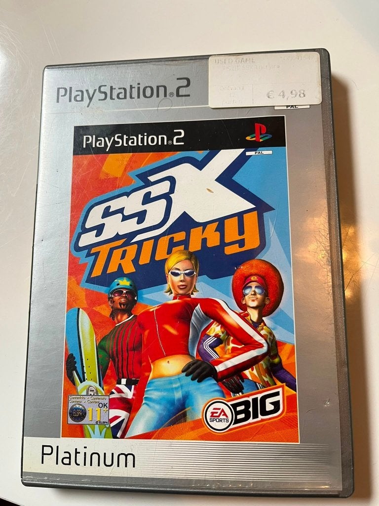 PS2 ssX tricky, Ophalen, Gebruikt, 2 spelers, Vanaf 3 jaar