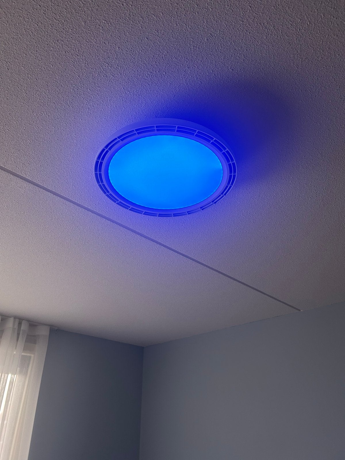 LED Plafondlamp met Afstandsbediening en Kleurwissel, Kunststof, Modern, Overige fittingen, Ophalen of Verzenden