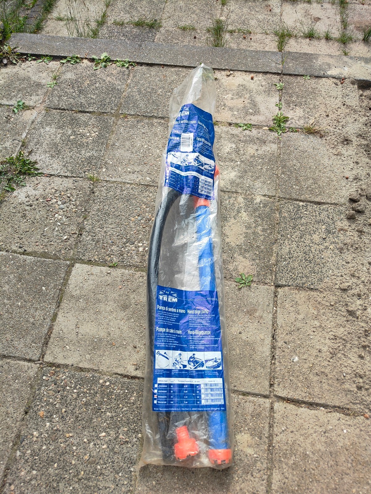 wilgen pomp, Ophalen, Zo goed als nieuw