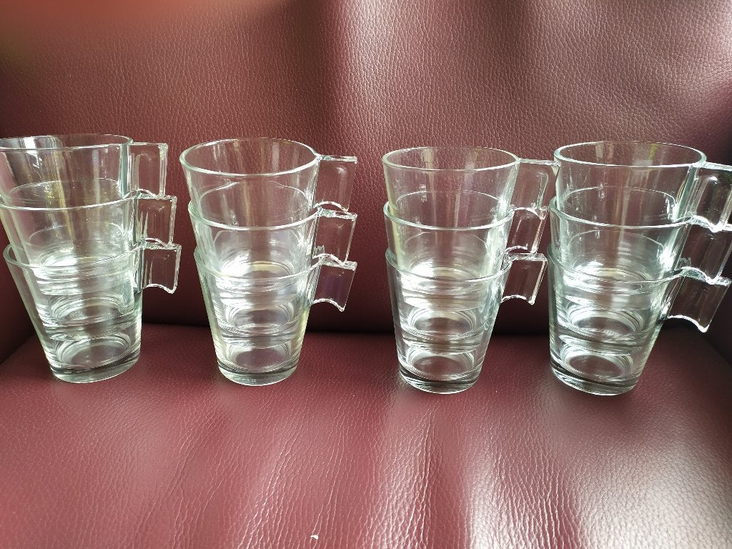 theeglazen, bekers, schalen, glazen, diverse potjes/vaasjes, Ophalen of Verzenden, Zo goed als nieuw