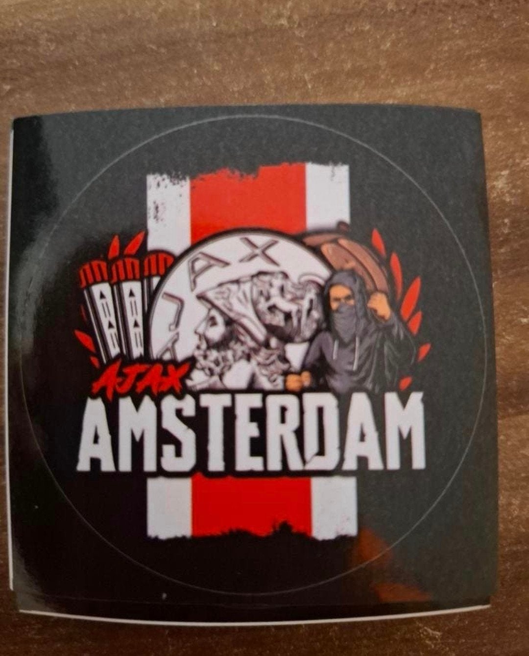 Ajax Amsterdam Stickers 50stuks=€10-, Ophalen, Nieuw, Sport