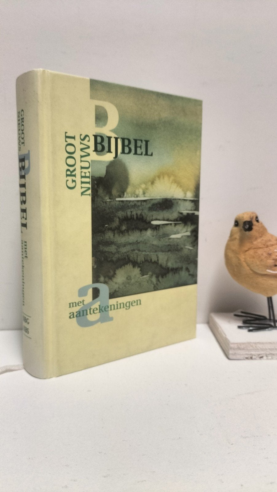 Bijbel, Groot Nieuws Bijbel (met aantekeningen), Boeken, Ophalen of Verzenden, Gelezen, Christendom | Protestants