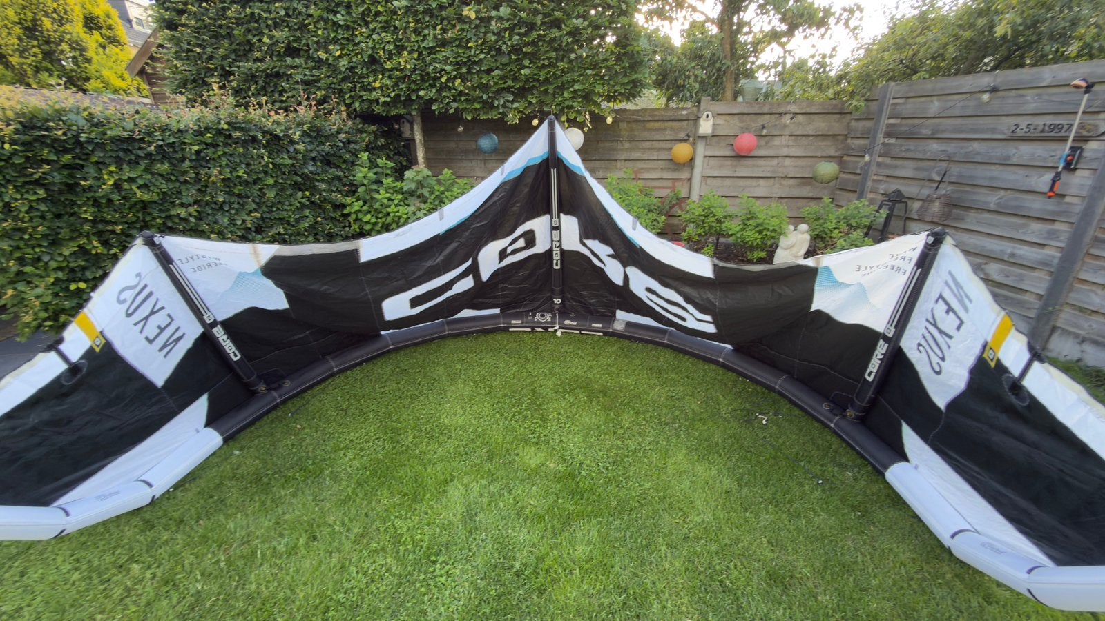 Core Nexus 10m² incl core sensor 3s bar, Watersport en Boten, Kitesurfen, Ophalen, Gebruikt, 10 m², Geen board