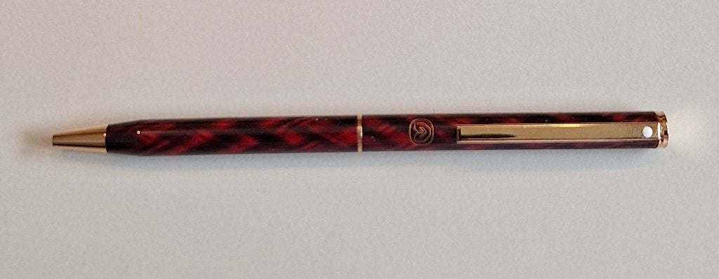 Sheaffer Fashion II Red Tartan 282 ballpen, Overige merken, Balpen, Nieuw, Ophalen of Verzenden