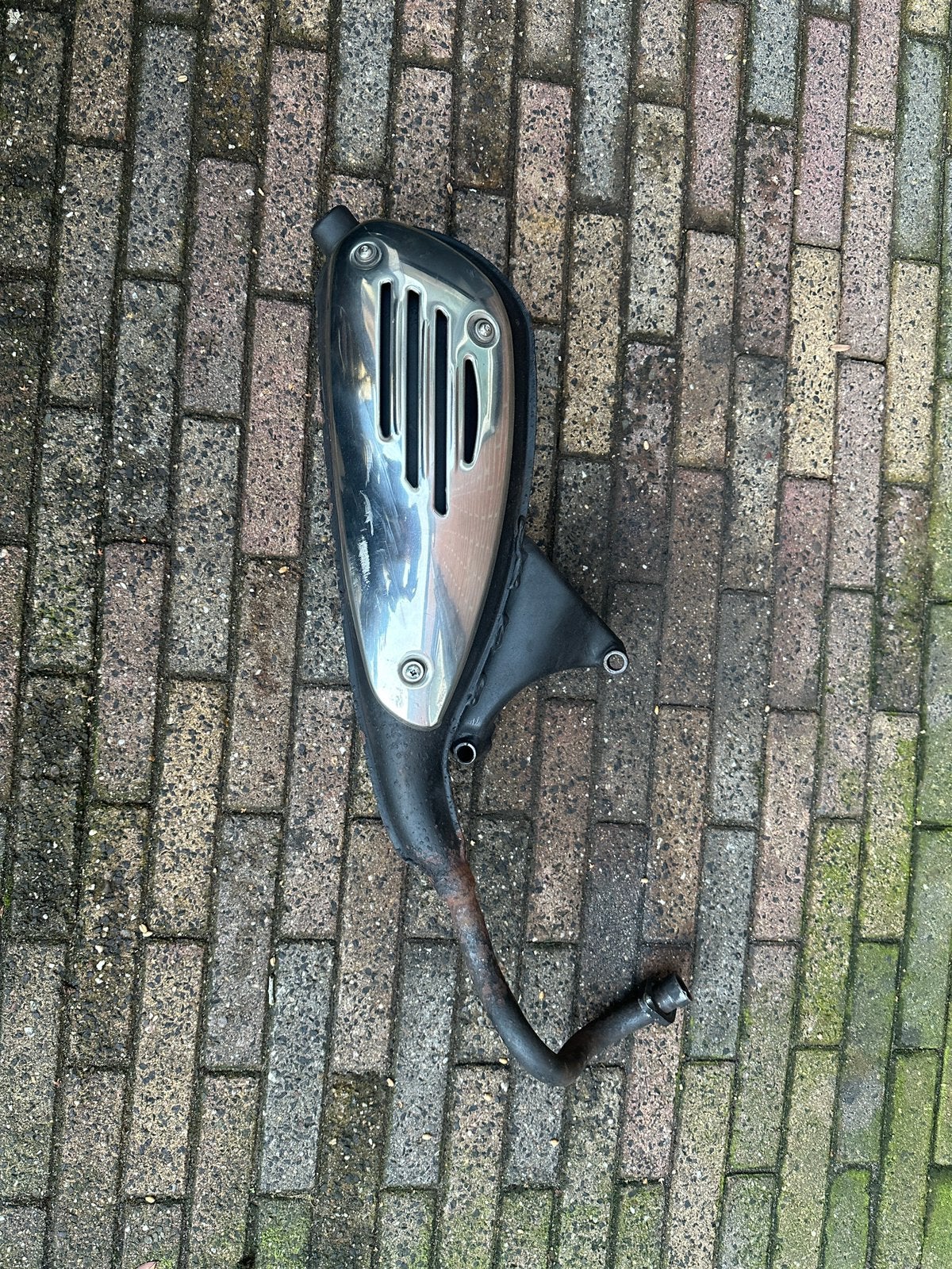 Vespa 4t 4v uitlaat, Ophalen, Zo goed als nieuw, Uitlaat, Vespa