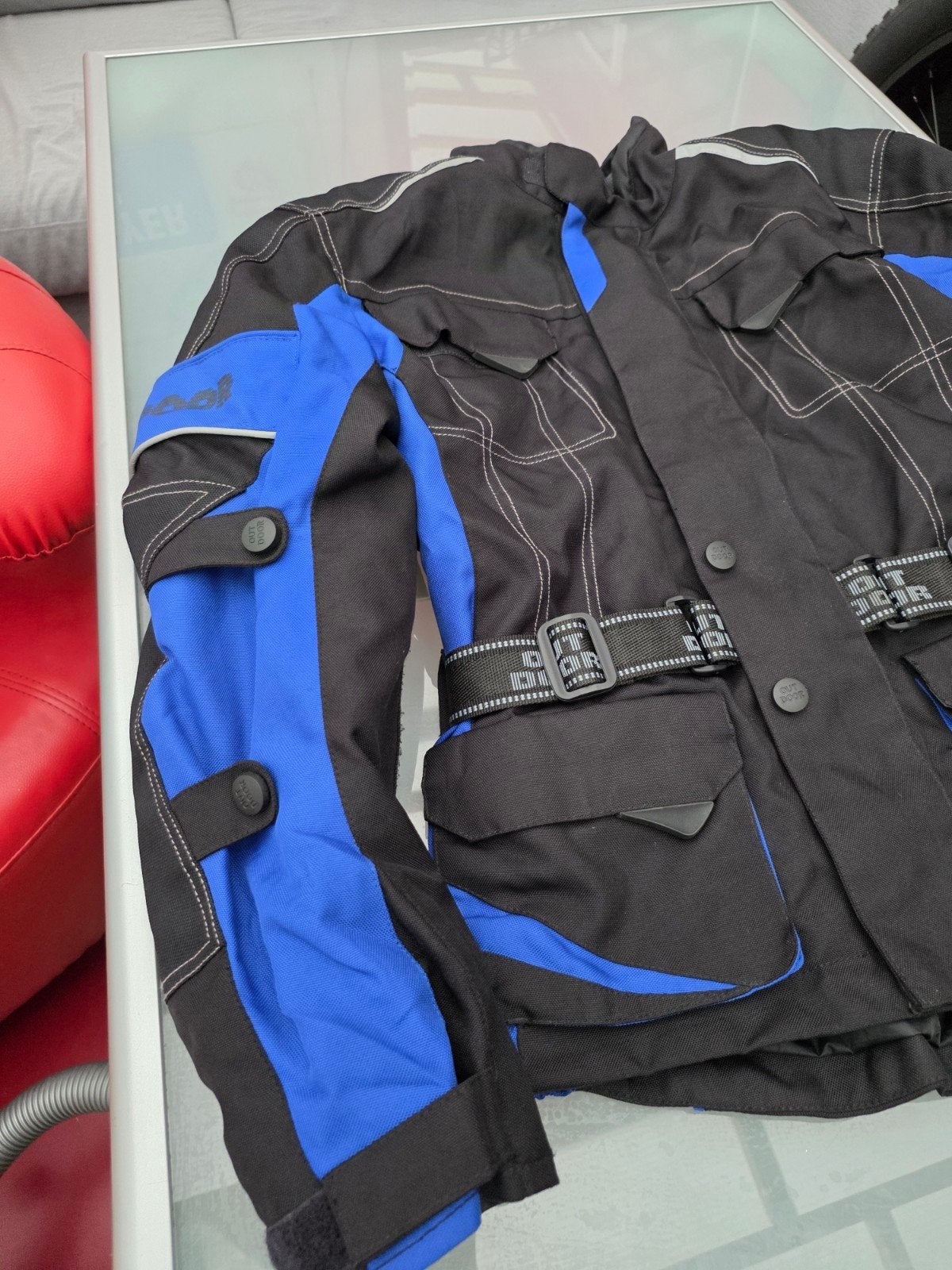 Outdoor motorjas, maat S ( dames of kinderen), Jas | textiel, Kinderen, Ophalen of Verzenden, Outdoor