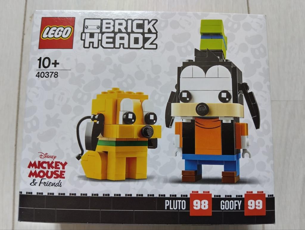 Lego Brickheadz Pluto & Goofy (nieuw), Ophalen of Verzenden, Nieuw