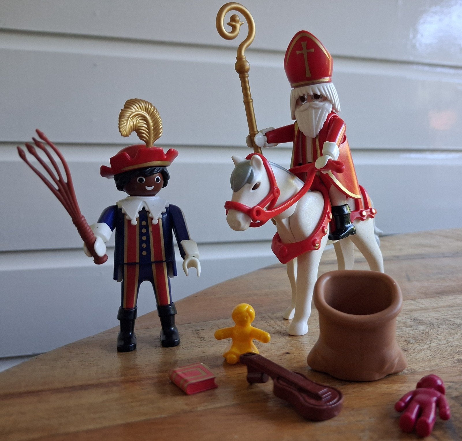 Playmobil Sinterklaas en Piet met paard en accessoires, Ophalen of Verzenden, Overige series, Overige typen