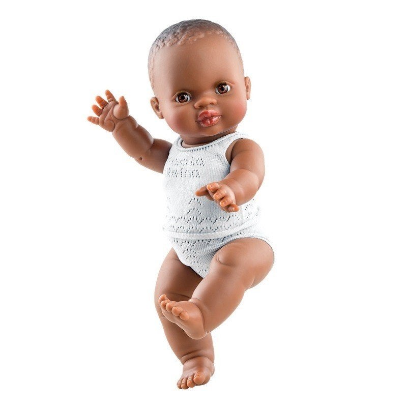 Paola Reina babypop gordi meisje met ondergoed 34cm, Nieuw, Ophalen of Verzenden, Babypop, Info@bezigebijtjezzz.nl