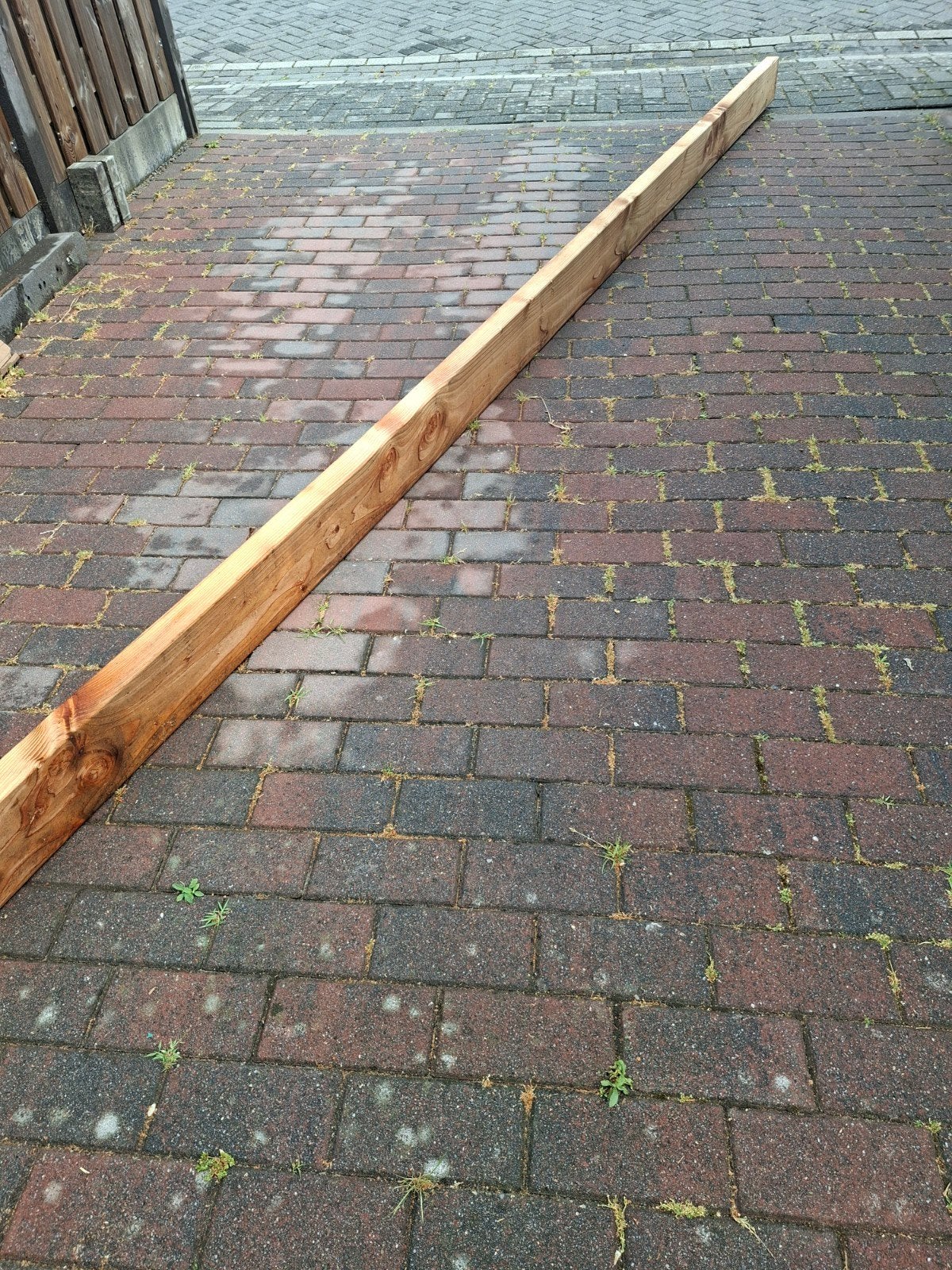 Douglas houten balk 5 mtr geschaafd, Ophalen, Nieuw, Balk, Overige houtsoorten