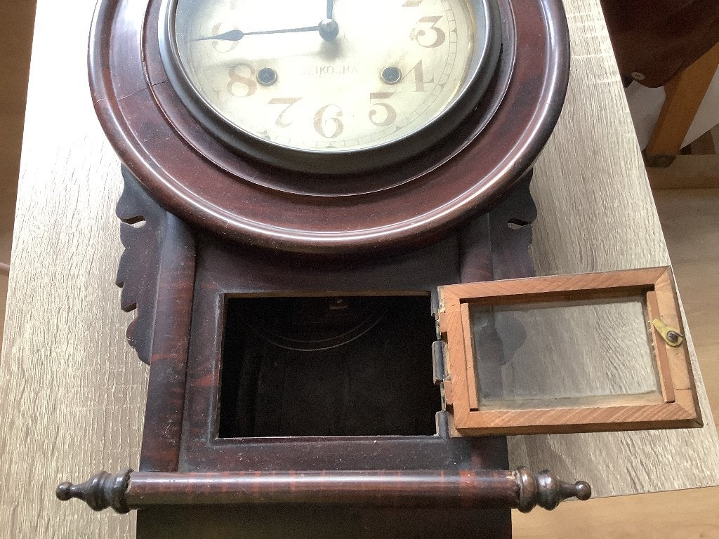 Oude Seiko klok, Antiek en Kunst, Antiek | Klokken, Ophalen