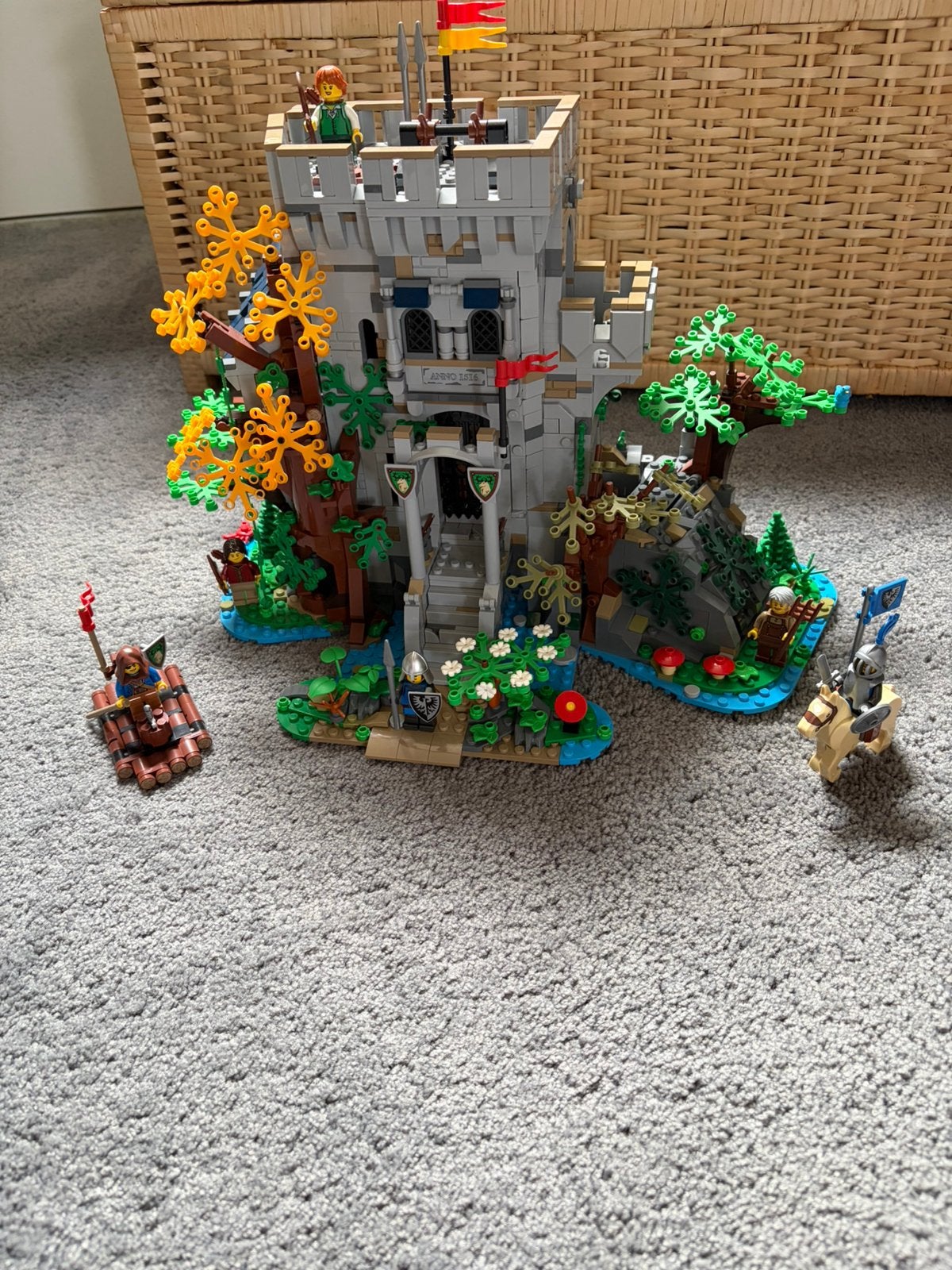 Lego set 910001 Castle in the forest in nieuwstaat!, Lego, Ophalen of Verzenden, Zo goed als nieuw, Castle