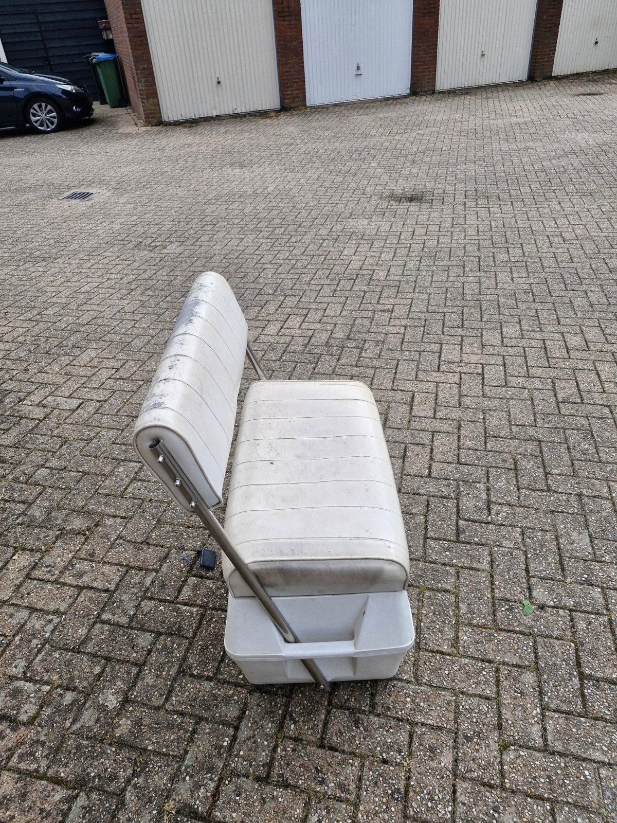 Boot bankje - Comfortabel zitje voor uw boot, Ophalen of Verzenden, Gebruikt, Interieur en Kussens