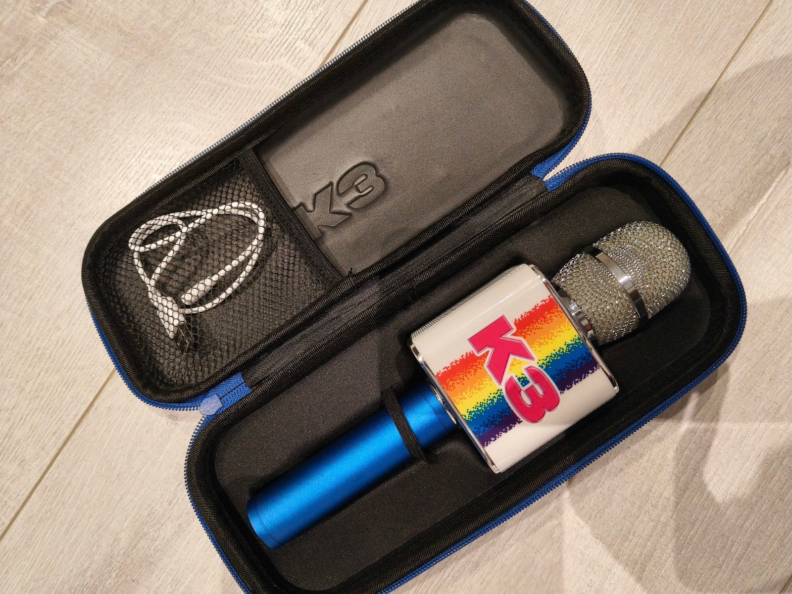 K3 microfoon als nieuw, Ophalen of Verzenden, Zo goed als nieuw, Studiomicrofoon, Draadloos