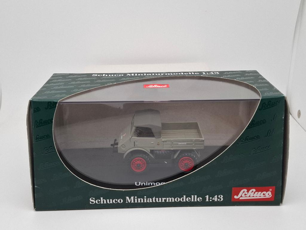 Unimog 401 - Schuco 1/43, Verzenden, Zo goed als nieuw, Bus of Vrachtwagen, Schuco