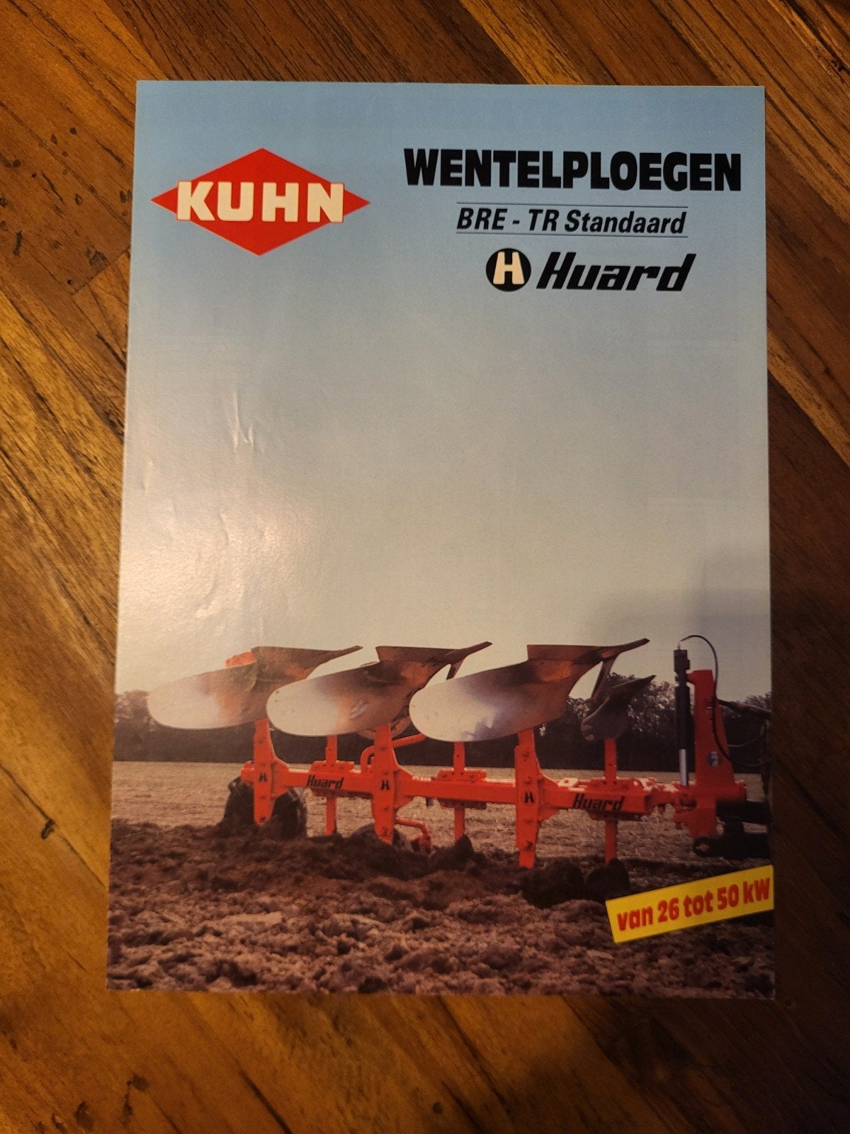 tractor folder Kuhn HUARD BRE - TR wentelploegen, Ophalen of Verzenden, Zo goed als nieuw
