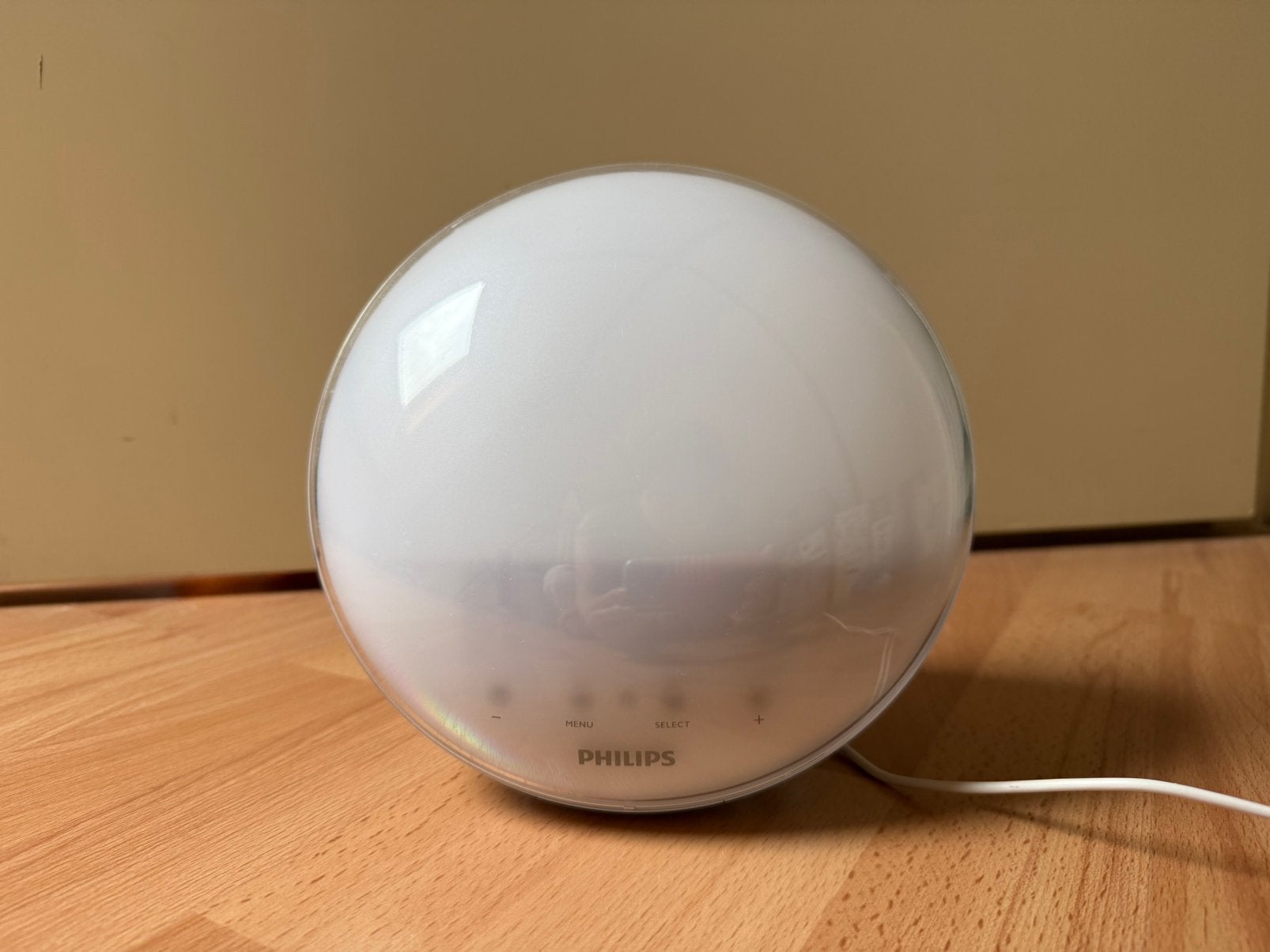 Philips wake up light HF3520, Ophalen, Zo goed als nieuw, Digitaal