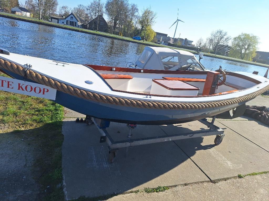 Prachtige vlet / sloep 5.30 m met Vetus diesel, Ophalen, Binnenboordmotor, Diesel, 5 m