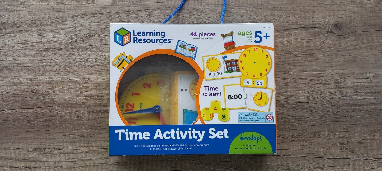 Leer klokkijken - Time Activity Set, Ophalen of Verzenden