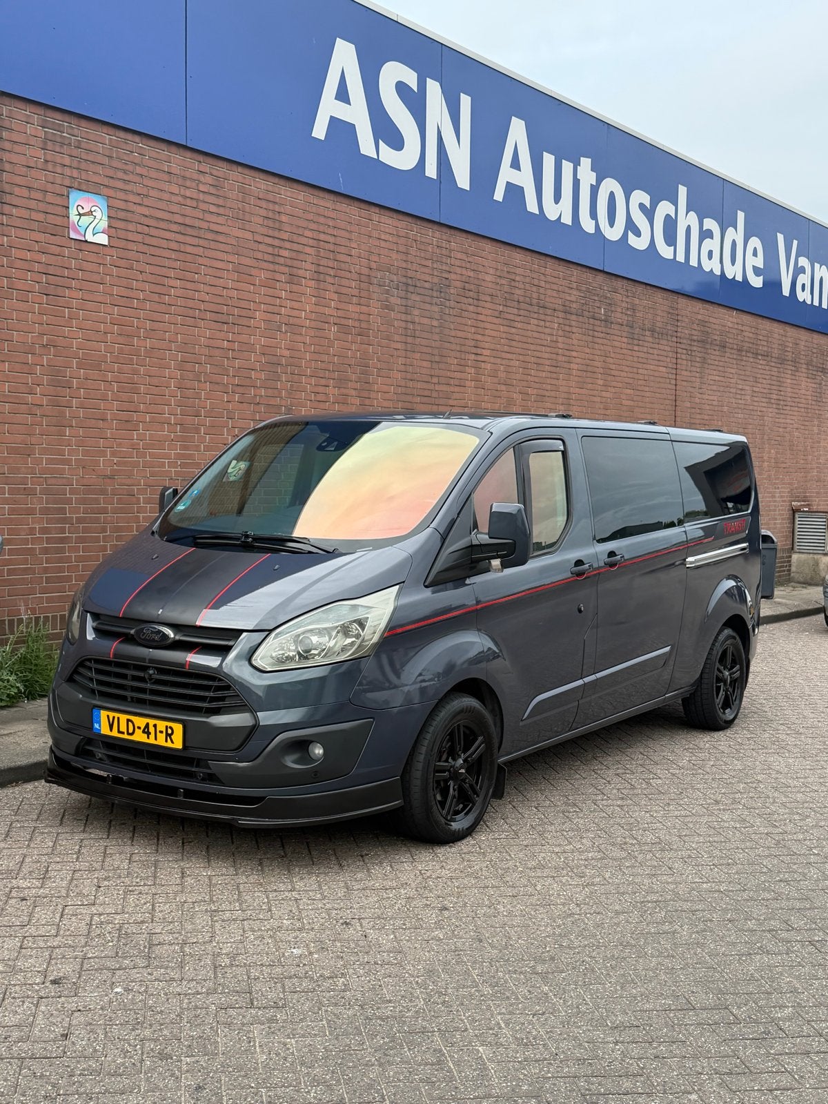 Ford Transit Custom Gbdc 2.2 Tdci 125PK 290 L2h1 2014 Grijs, Auto's, Voorwielaandrijving, Euro 5, 125 pk, 4 cilinders