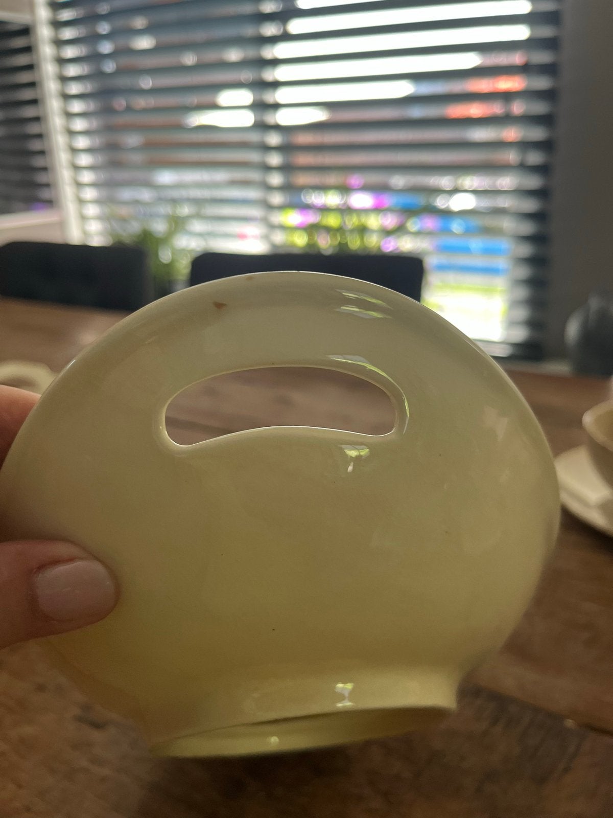Vintage Crème Kleurige Keramische Schaaltjes - Set van 2, Ophalen