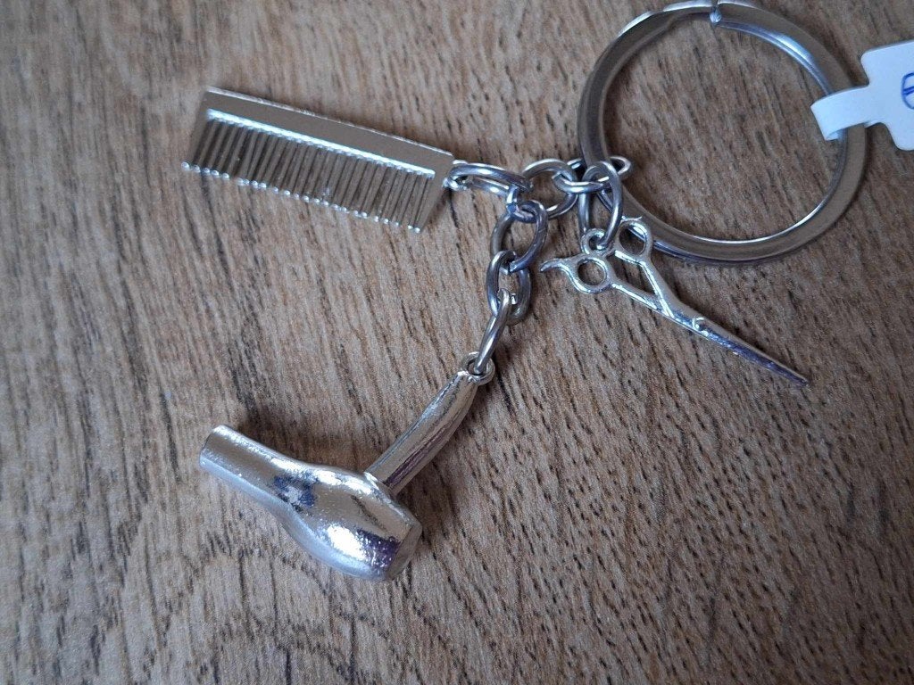 Sleutelhanger : Kapper set !!, Info@keycharms.nl, Overige typen, Nieuw, Medemblik