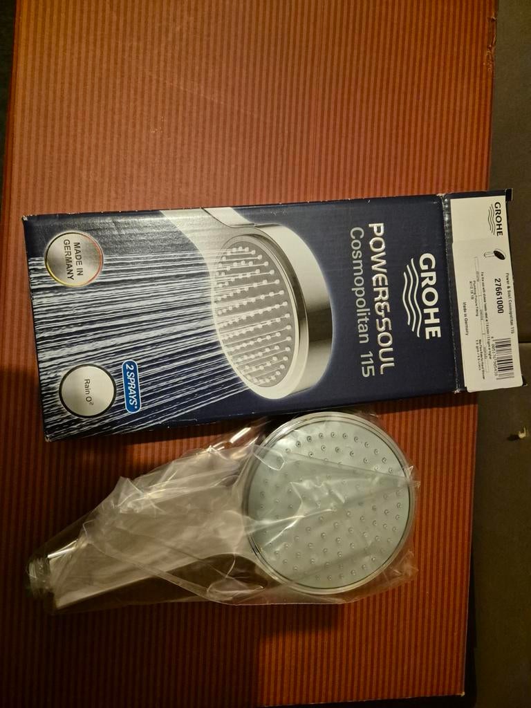 Grohe Power&Soul Cosmopolitan 115 Douchekop Nieuw, Ophalen of Verzenden