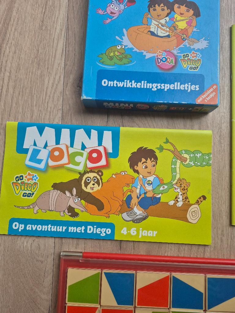 Mini Loco Dora en Diego, Kinderen en Baby's, Speelgoed | Educatief en Creatief, Ophalen of Verzenden, Zo goed als nieuw, Ontdekken