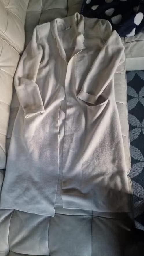 Kyra & Ko Crème Kleurig Lang Vest Maat M, Kleding | Dames, Maat 38/40 (M), Beige, Ophalen of Verzenden, Kyra & Ko