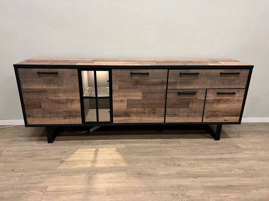 Avalon dressoir 230 cm van Henders en Hazel, 5 laden of meer, Nieuw, Ophalen of Verzenden, 200 cm of meer