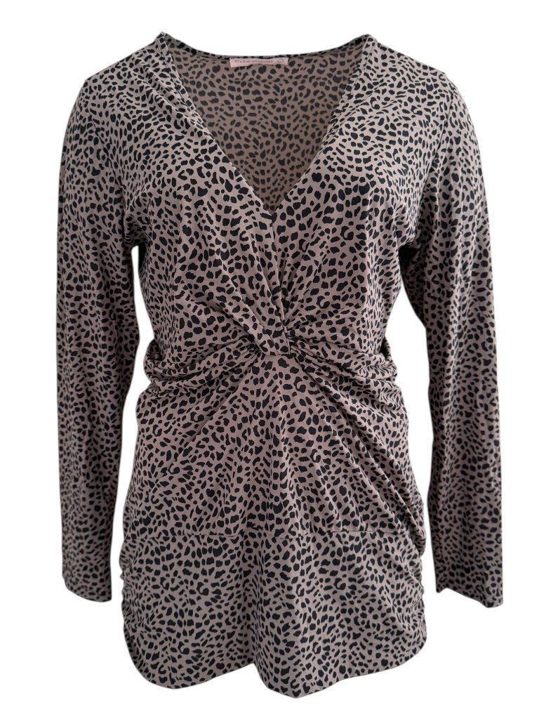 Studio Anneloes shirt lange mouw L, Bruin, Ophalen of Verzenden, Zo goed als nieuw, Lange mouw