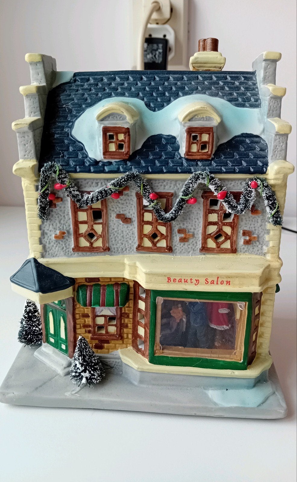 Dickensville Beauty salon, Dickensville huis Kerstdorp, Ophalen of Verzenden