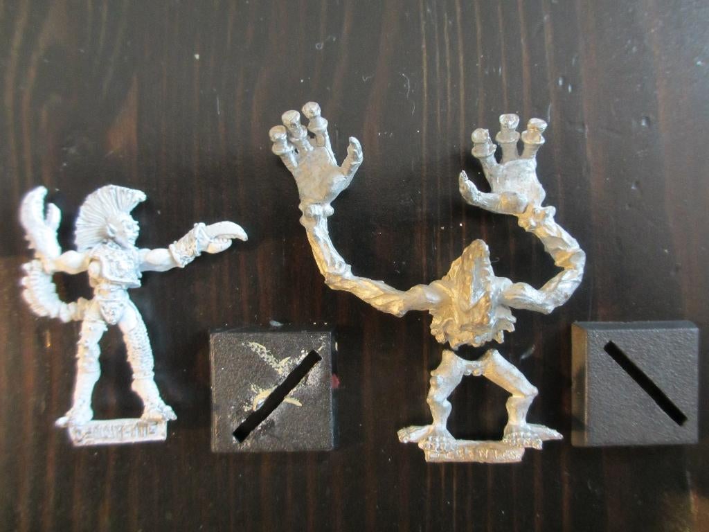 Warhammer Fantasy - vintage metalen Lesser Daemons, Ophalen of Verzenden, Zo goed als nieuw, Warhammer, Figuurtje(s)