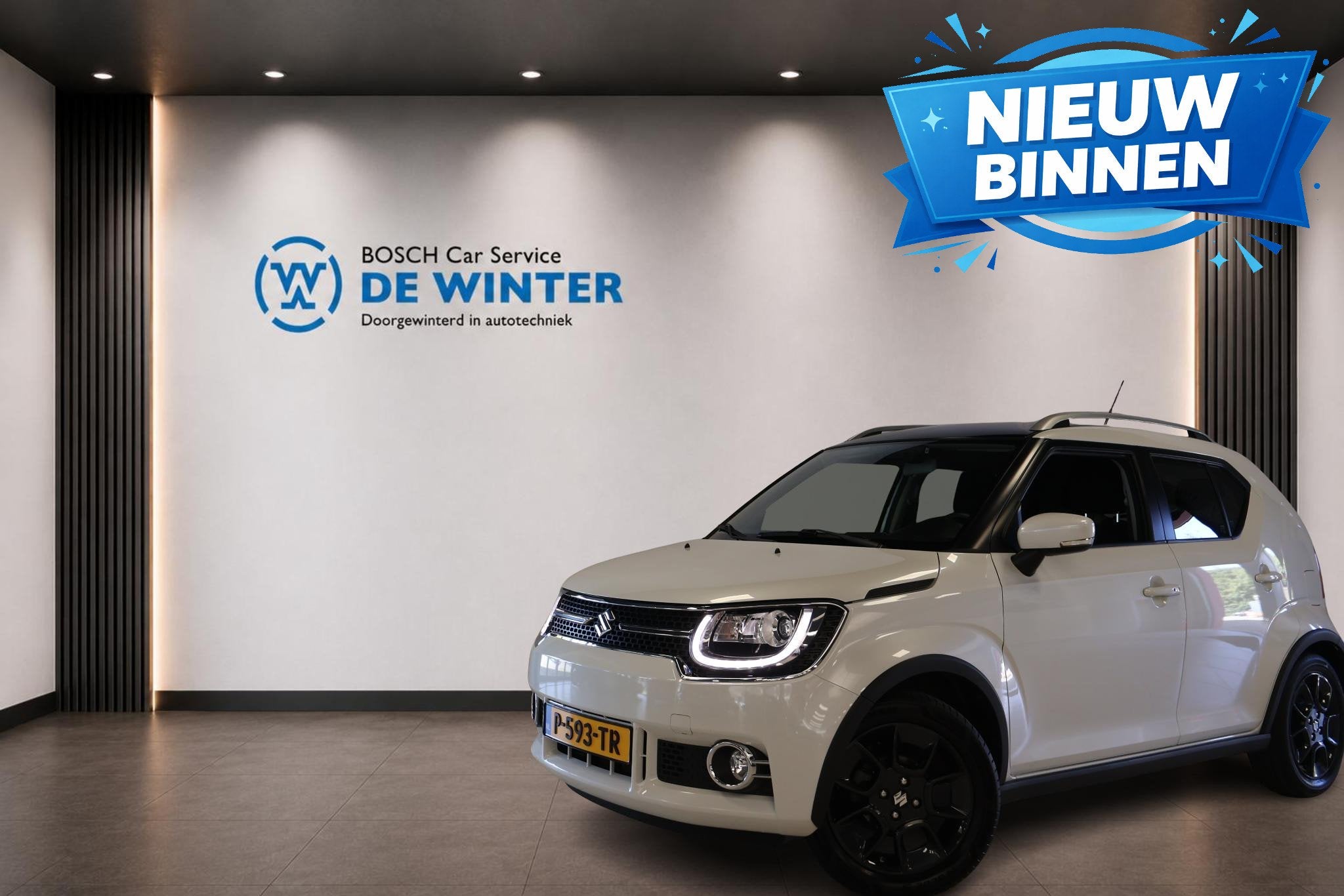 Suzuki Ignis 1.2 Select, Stof, Gebruikt, 4 cilinders, Wit