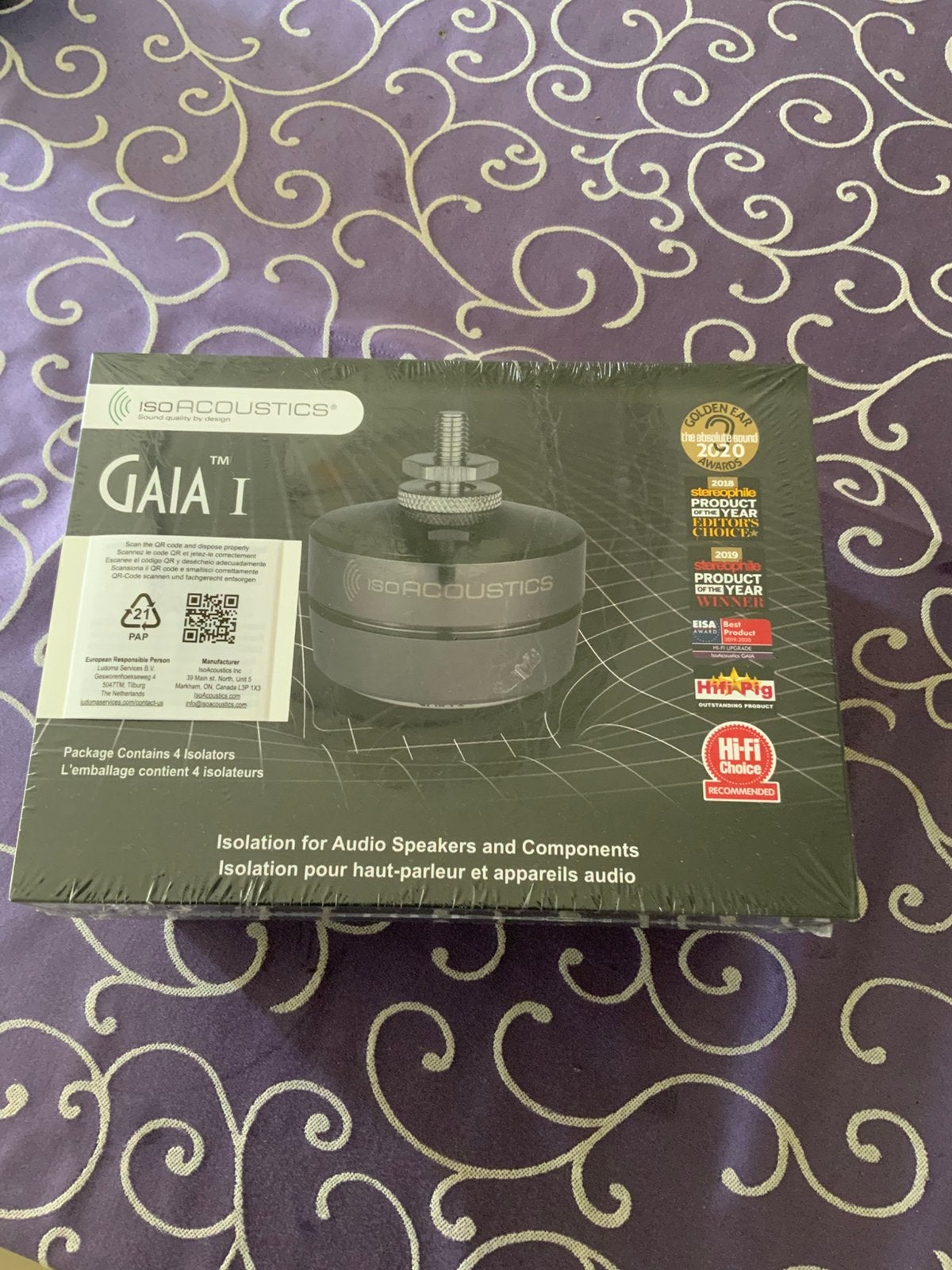IsoAcoustics Gaia 1, Overige merken, Stereo speakers, Nieuw, Ophalen of Verzenden