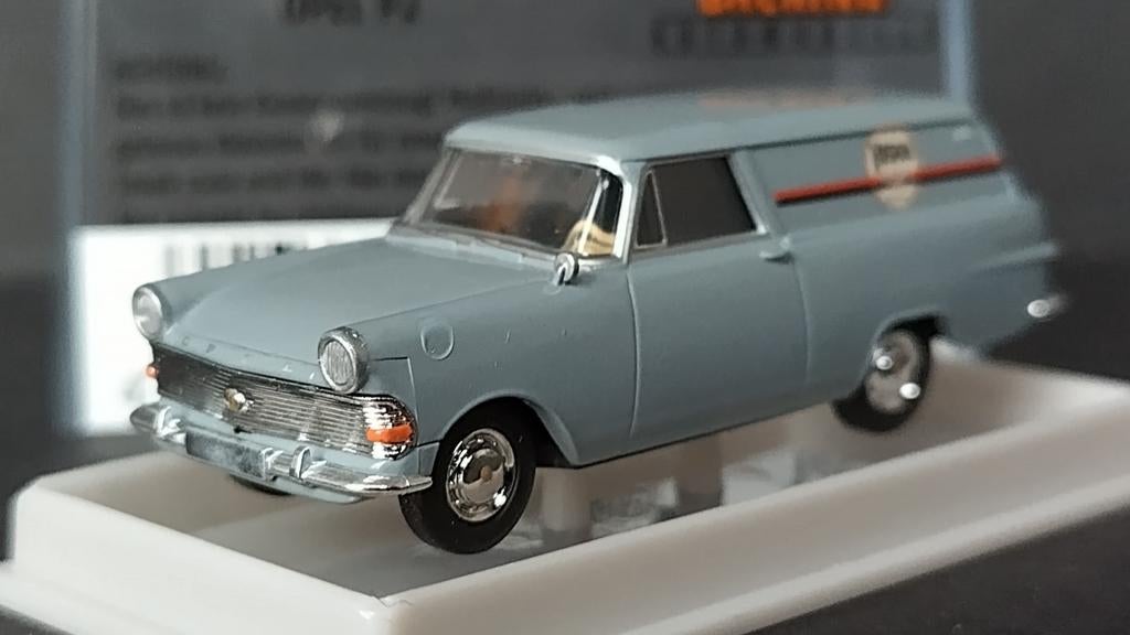 Opel Rekord p2 Caravan 1:87 H0 Brekina Pol, Hobby en Vrije tijd, Modelauto's | 1:87, Auto, Info@brekina de, Brekina, Brekina gmbh