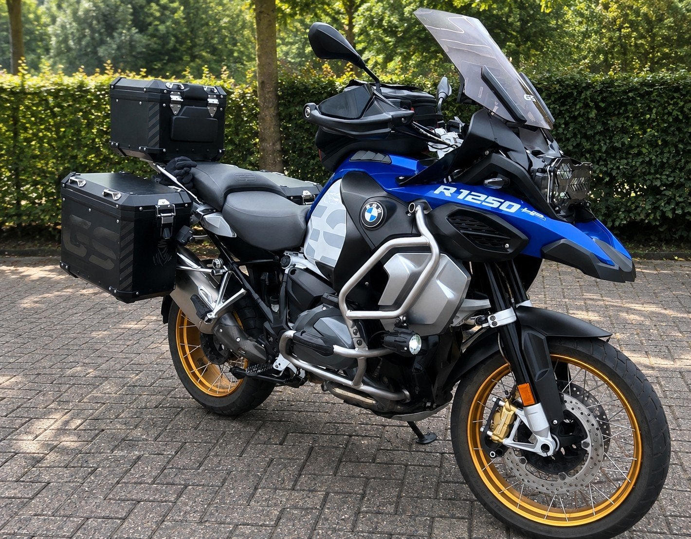 BMW R1250 GS Adventure HP | 2019 | Akrapovič | Zeer compleet, Motoren, Motoren | BMW, 2 cilinders, Motorrijbewijs A, Gebruikt