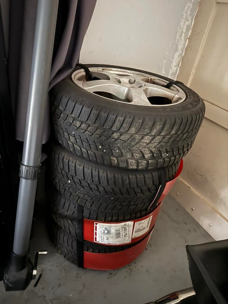 Audi velgen met banden als nieuw DOTZ velgen, Ophalen, Gebruikt, Overige maten, Band(en)
