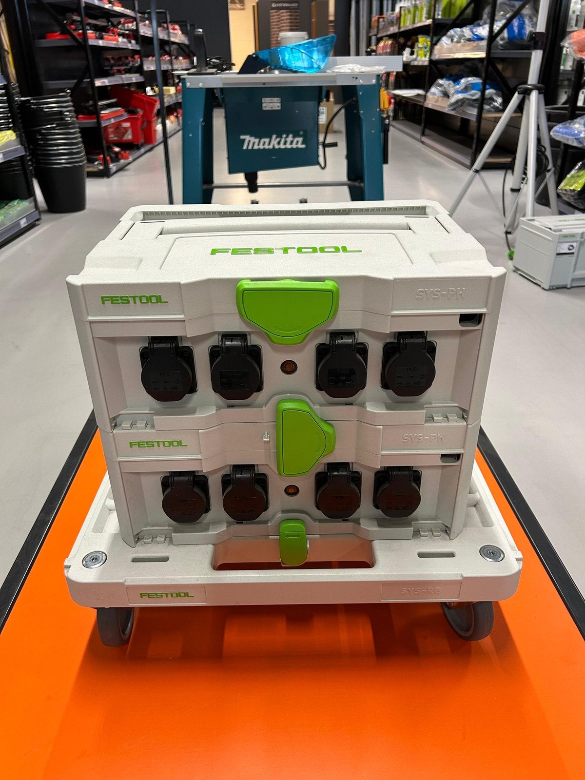 Festool systainer powerhub SYS-HB 200231 2 stuks met plateau, Ophalen, Nieuw