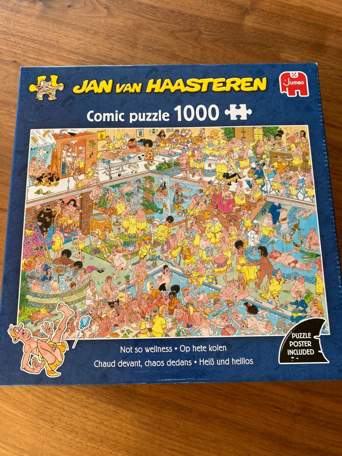 Jan van Haasteren puzzel 1000 stukjes, Ophalen, 500 t/m 1500 stukjes, Zo goed als nieuw