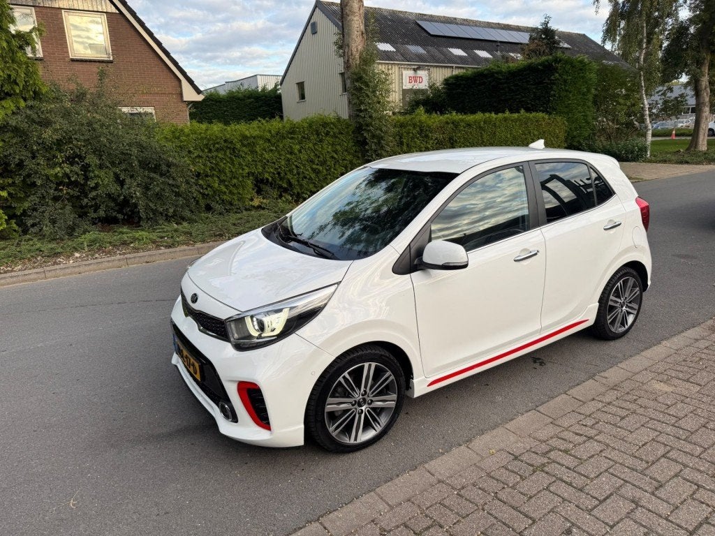 Kia PICANTO .2 CVVT DynamicPlusLine, Leder, Camera, Navigati, Auto's, 83 pk, Gebruikt, 4 cilinders, Met garantie (alle)