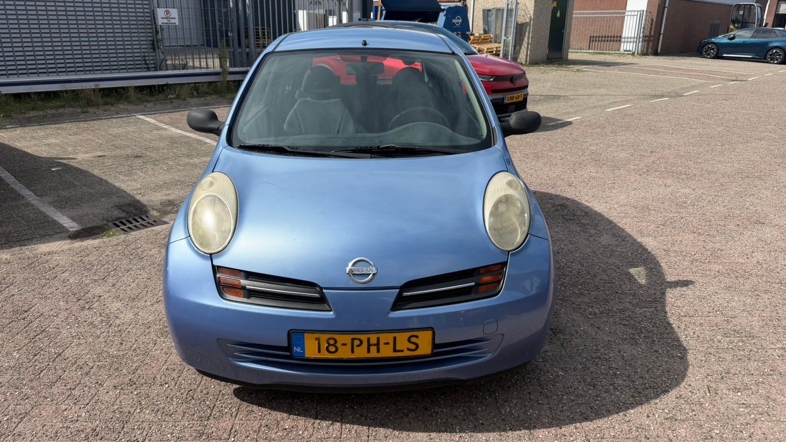 Nissan Micra 1.2 59KW 3DR 2004 Blauw Apk Airco Nap Zuinig, Voorwielaandrijving, 31 €/maand, 4 cilinders, Blauw