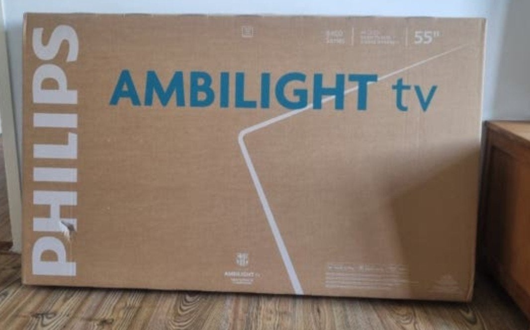 Philips Ambilight 55 inch 4K UHD Smart TV - Nieuw in doos, Philips, LED, Nieuw, Ophalen of Verzenden